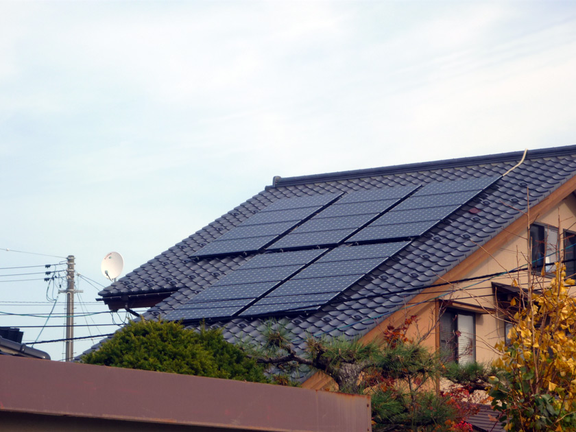 I様邸への工事の画像