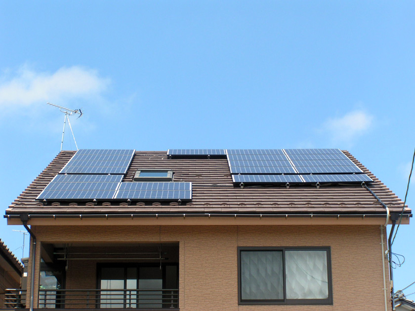 M様邸への工事の画像