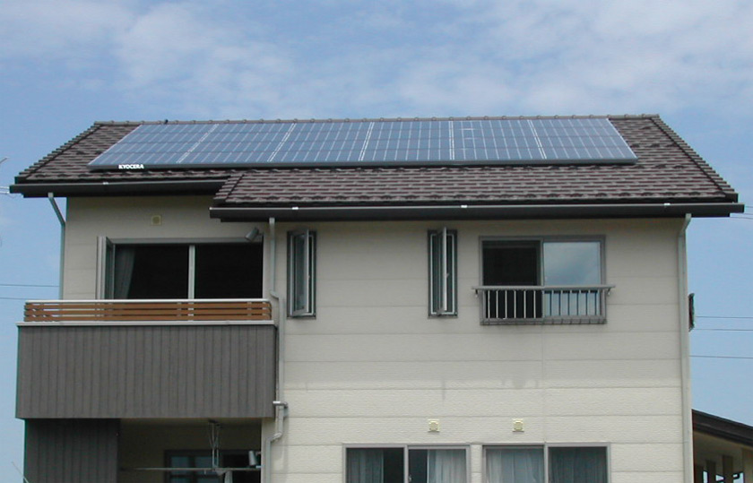 S様邸への工事の画像