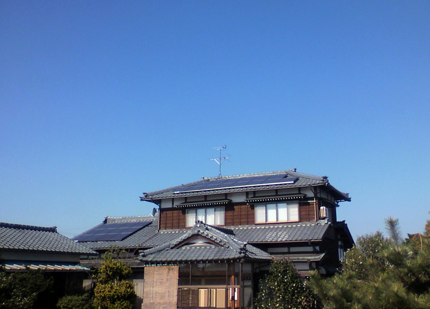 T様邸への工事の画像