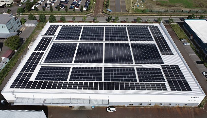 栄電子工業株式会社テクノロジーセンター 太陽光発電設備増設の画像 栄電子工業株式会社テクノロジーセンター 太陽光発電設備増設の画像