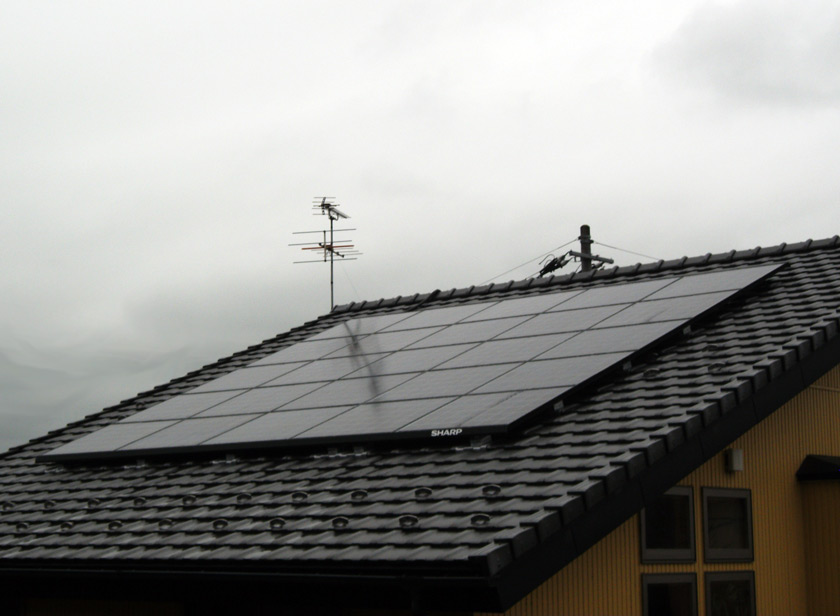 F様邸への工事の画像