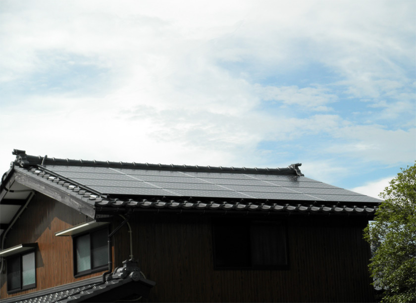 Y様邸への工事の画像